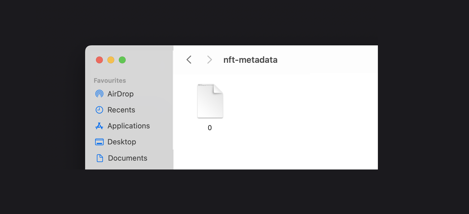 Metadata Folder